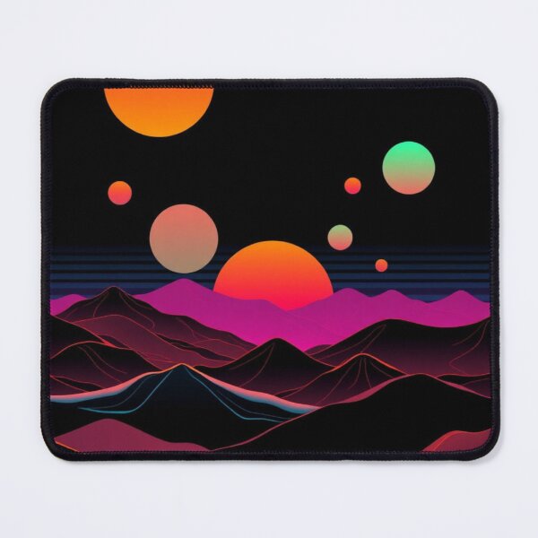 Item preview, Many Lands Under One Sun - Colorful Geometric Mountain & Sun Design designed and sold by MystiColo.