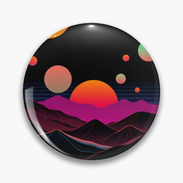 Item preview, Many Lands Under One Sun - Colorful Geometric Mountain & Sun Design designed and sold by MystiColo.