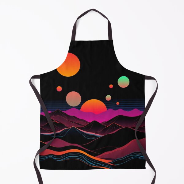 Item preview, Many Lands Under One Sun - Colorful Geometric Mountain & Sun Design designed and sold by MystiColo.