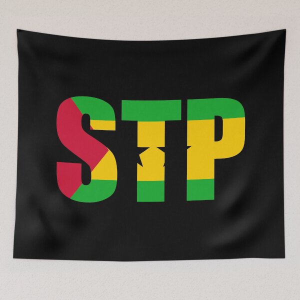 Item preview, Sao Tome and Principe Flag Initials ST designed and sold by shitpostee.