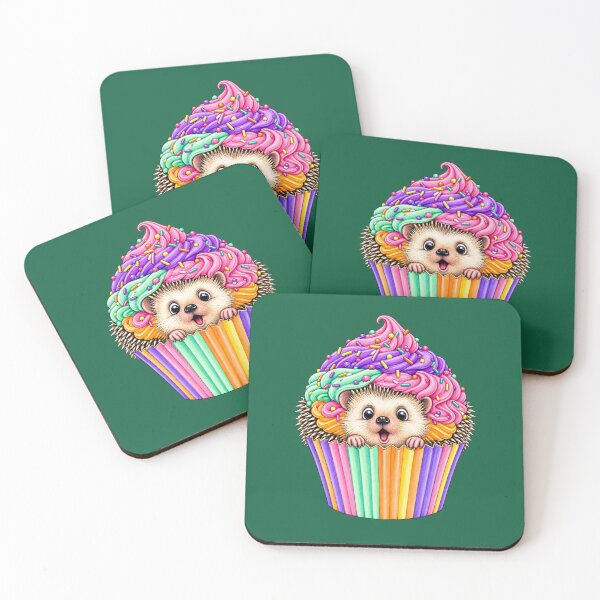 Item preview, Hedgehog Cupcake designed and sold by prettykaler.