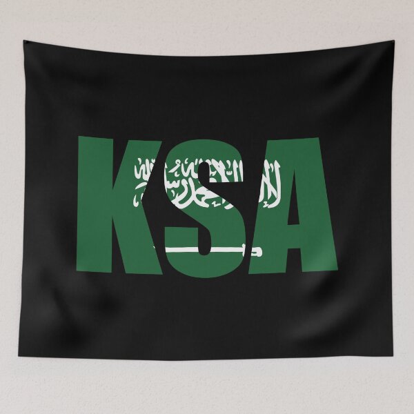 Item preview, Saudi Arabia Flag Initials SA designed and sold by shitpostee.