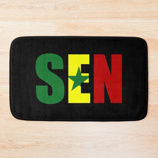 Item preview, Senegal Flag Initials SN designed and sold by shitpostee.