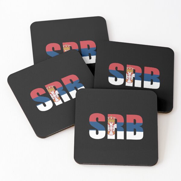 Item preview, Serbia Flag Initials RS designed and sold by shitpostee.