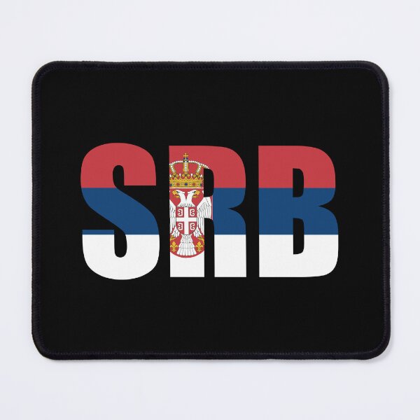 Item preview, Serbia Flag Initials RS designed and sold by shitpostee.