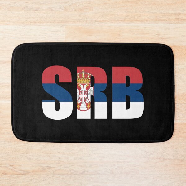 Item preview, Serbia Flag Initials RS designed and sold by shitpostee.