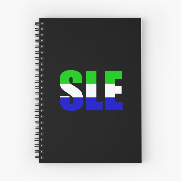 Item preview, Sierra Leone Flag Initials SL designed and sold by shitpostee.