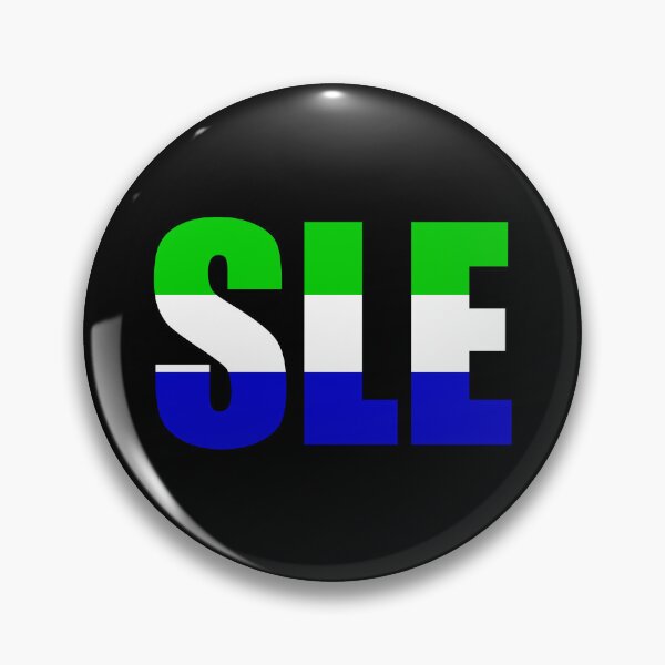 Item preview, Sierra Leone Flag Initials SL designed and sold by shitpostee.