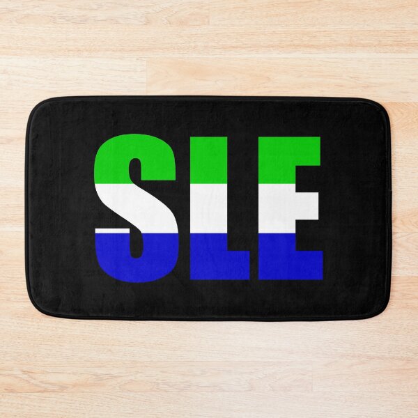 Item preview, Sierra Leone Flag Initials SL designed and sold by shitpostee.