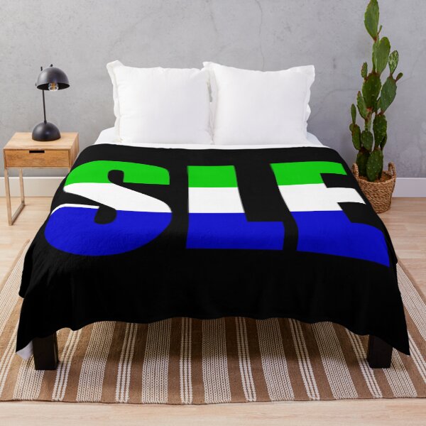 Item preview, Sierra Leone Flag Initials SL designed and sold by shitpostee.