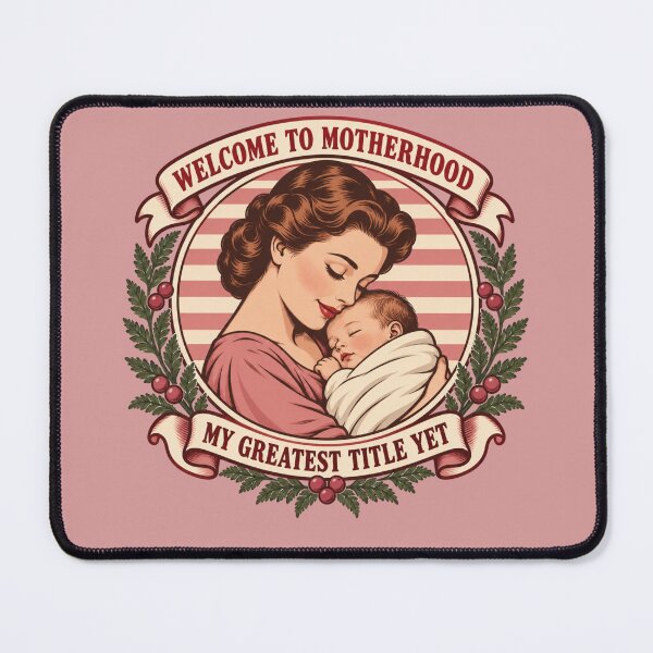 Item preview, My Greatest Title Yet New Mom designed and sold by freshwear design.