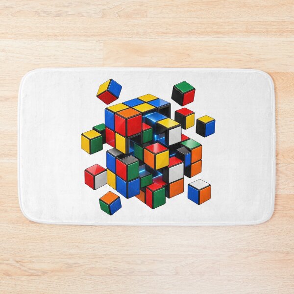 Item preview, Impossible Geometry Puzzle Cube – Surreal Dimensional Art designed and sold by builtforyou.