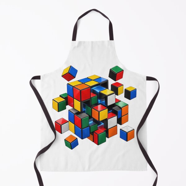 Item preview, Impossible Geometry Puzzle Cube – Surreal Dimensional Art designed and sold by builtforyou.