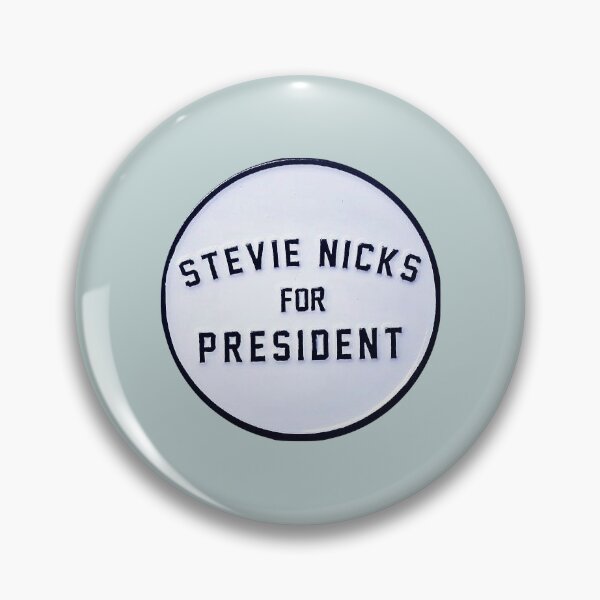Item preview, Stevie fleetwood for president pin badge button designed and sold by ellmoswrld.