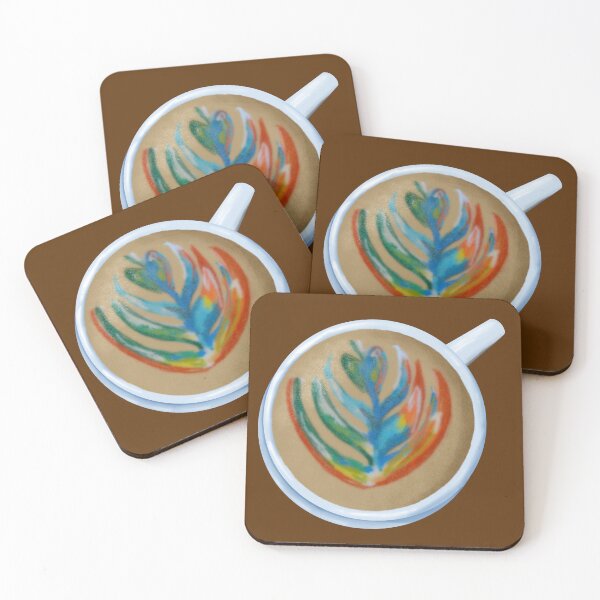 Item preview, Rainbow latte in a mug designed and sold by AdventuresOy.