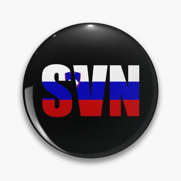 Item preview, Slovenia Flag Initials SI designed and sold by shitpostee.