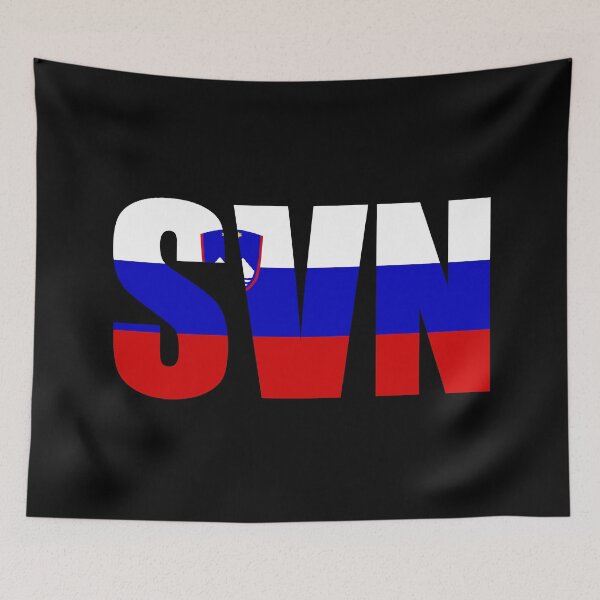 Item preview, Slovenia Flag Initials SI designed and sold by shitpostee.