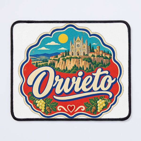 Item preview, Orvieto Italy Travel Souvenir Painted Italian Sign designed and sold by VisualArtsOasis.