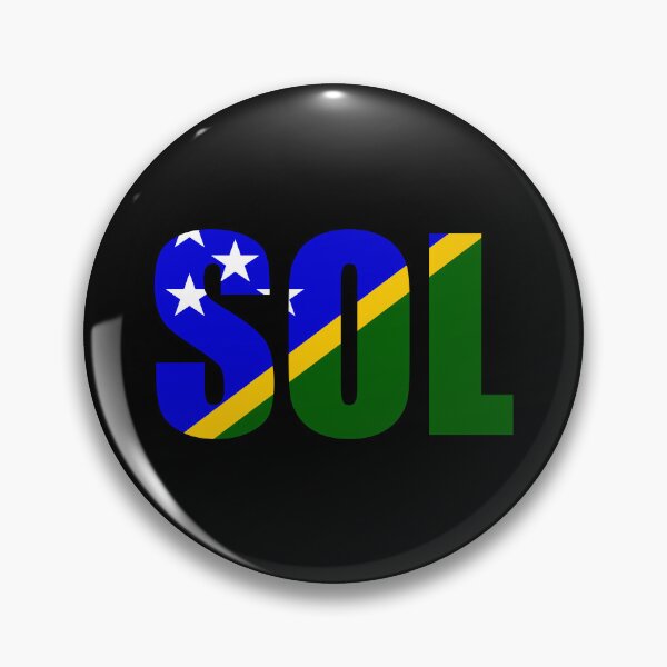 Item preview, Solomon Islands Flag Initials SB designed and sold by shitpostee.