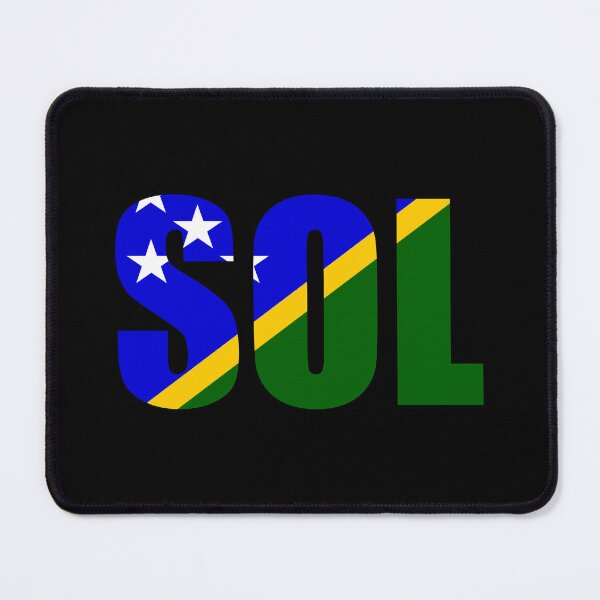 Item preview, Solomon Islands Flag Initials SB designed and sold by shitpostee.