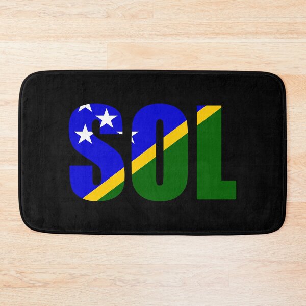 Item preview, Solomon Islands Flag Initials SB designed and sold by shitpostee.