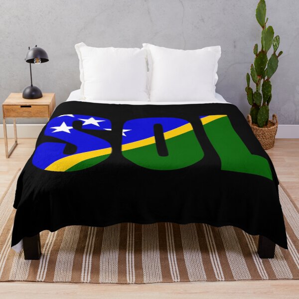 Item preview, Solomon Islands Flag Initials SB designed and sold by shitpostee.