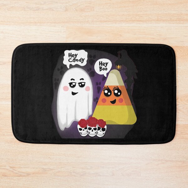 Item preview, Boo Ghost And Candy Corn Sweet Date designed and sold by WillowerStudio.