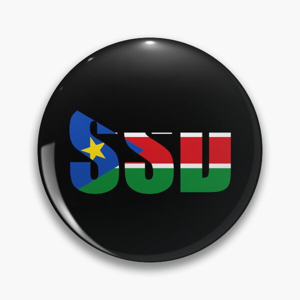 Item preview, South Sudan Flag Initials SS designed and sold by shitpostee.