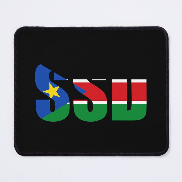 Item preview, South Sudan Flag Initials SS designed and sold by shitpostee.