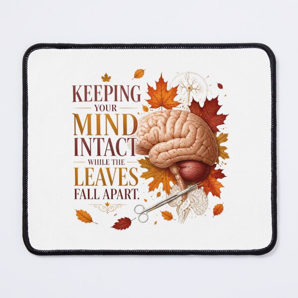 Item preview, Keeping Your Mind Intact While the Leaves Fall Apart – Funny Neurosurgeon Fall Design designed and sold by CuteDesignables.
