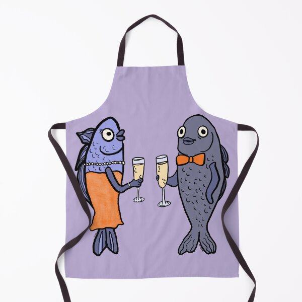 Item preview, Fancy Fish Couple's Champagne Night designed and sold by Cosmic-Meadows.