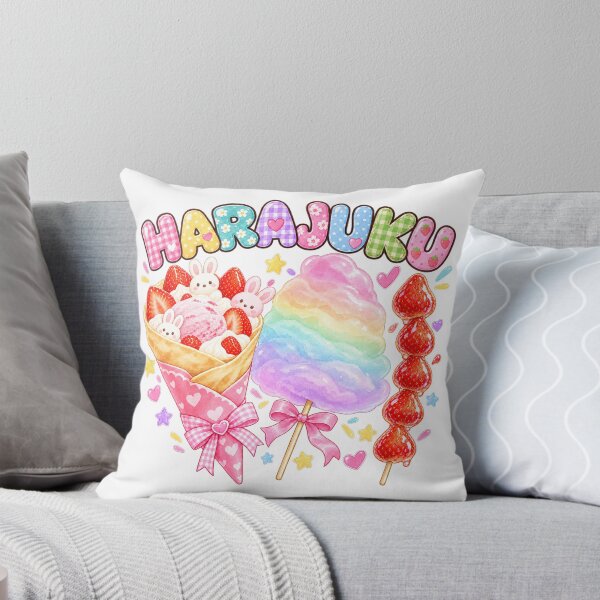 Item preview, Harajuku Street Food Sweets - Rainbow Crepe & Cotton Candy Kawaii designed and sold by japan-picto.