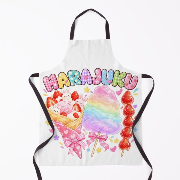 Item preview, Harajuku Street Food Sweets - Rainbow Crepe & Cotton Candy Kawaii designed and sold by japan-picto.