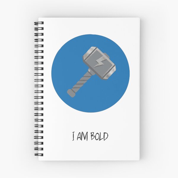 Item preview, I Am Bold – Motivational Hammer Typography | Confidence & Empowerment Design designed and sold by DVNarts.