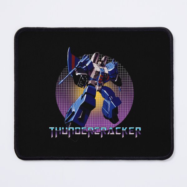 Item preview, Blue Fighting Robot In Front Of Grid designed and sold by MorganButl.