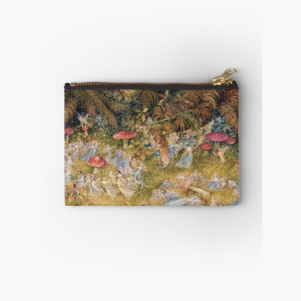 Item preview, Fairy Tale Wall Art, Fairy Rings and Toadstools, Richard Doyle Fairy Dance Print designed and sold by RickE.
