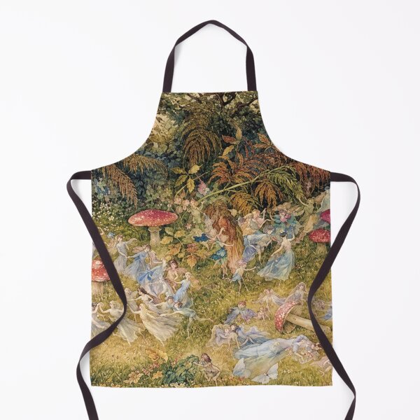 Item preview, Fairy Tale Wall Art, Fairy Rings and Toadstools, Richard Doyle Fairy Dance Print designed and sold by RickE.