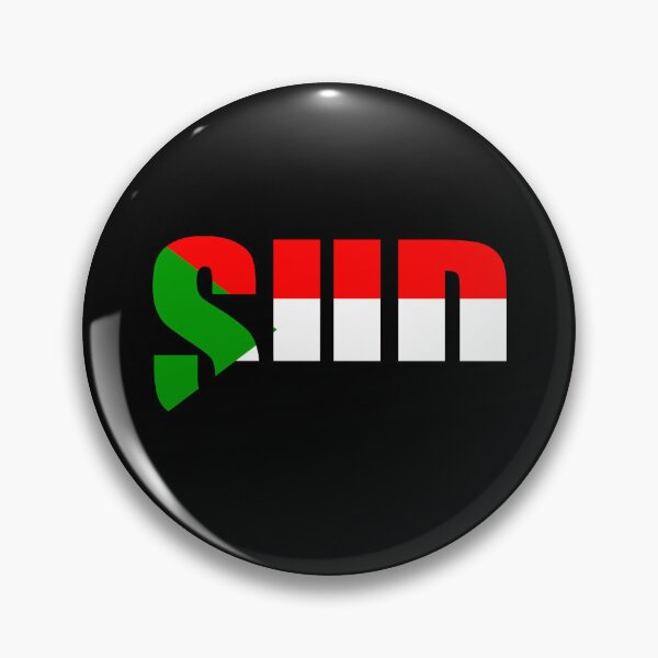 Item preview, Sudan Flag Initials SD designed and sold by shitpostee.