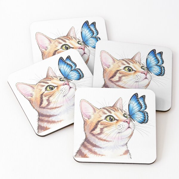 Item preview, Cat Butterfly Pet Lover designed and sold by minasarina.