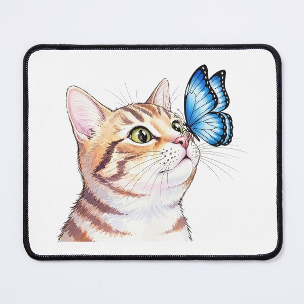 Item preview, Cat Butterfly Pet Lover designed and sold by minasarina.