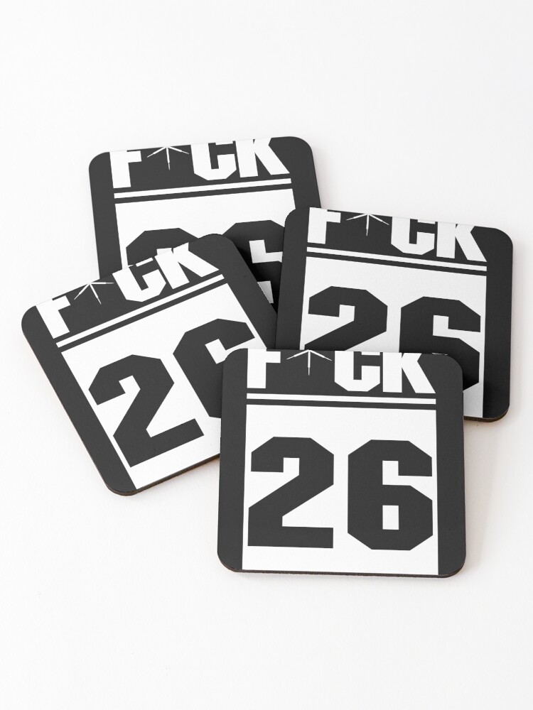 Thumbnail 1 of 5, Coasters (Set of 4), Fck 26 designed and sold by RachealLanie.