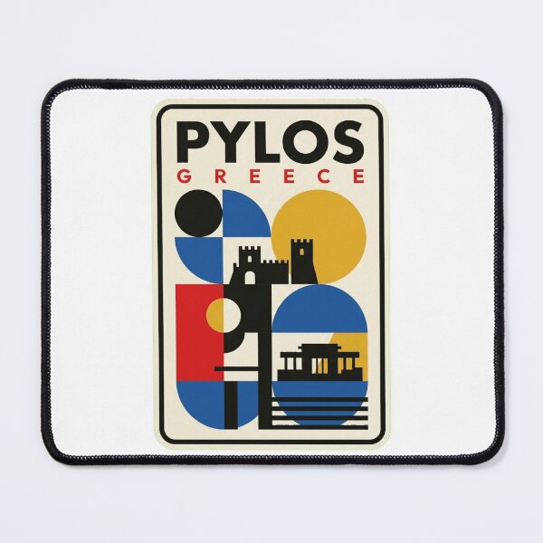 Item preview, Retro Pylos Bauhaus Geometric Skyline designed and sold by k3rstman1.