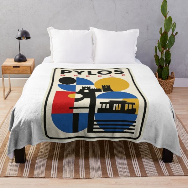 Item preview, Retro Pylos Bauhaus Geometric Skyline designed and sold by k3rstman1.
