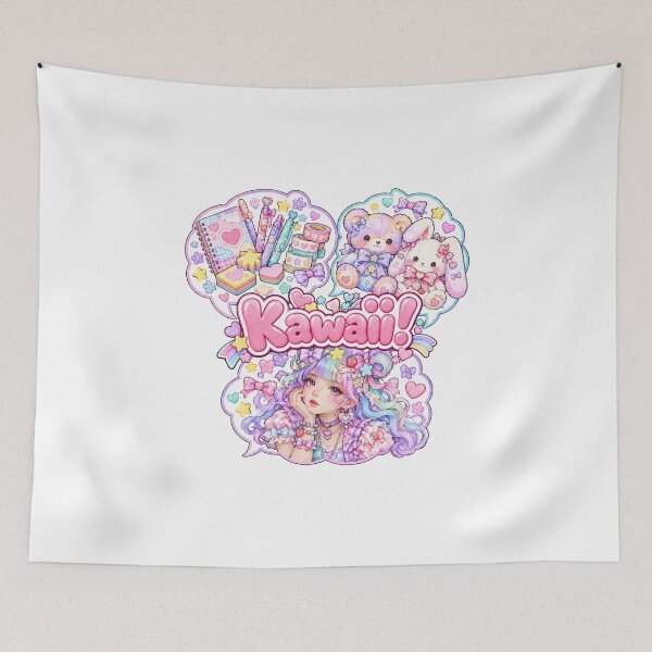 Item preview, Kawaii Japanese Pop Culture - Harajuku Pastel Sweet Aesthetic designed and sold by japan-picto.