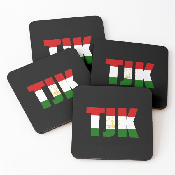 Item preview, Tajikistan Flag Initials TJ designed and sold by shitpostee.