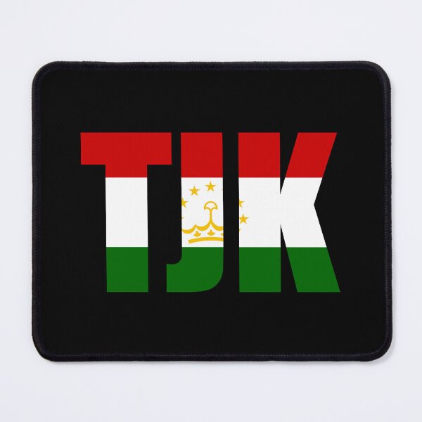 Item preview, Tajikistan Flag Initials TJ designed and sold by shitpostee.