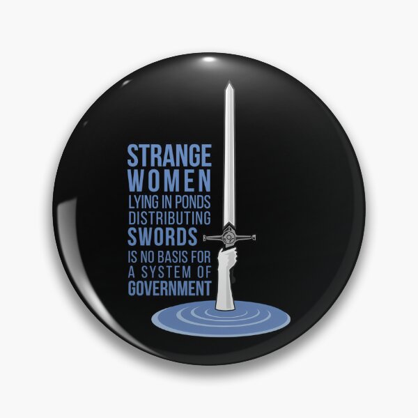 Item preview, Strange-Women-Lying-In-Ponds-Distributing-Swords---Monty-Python designed and sold by mayhewen.