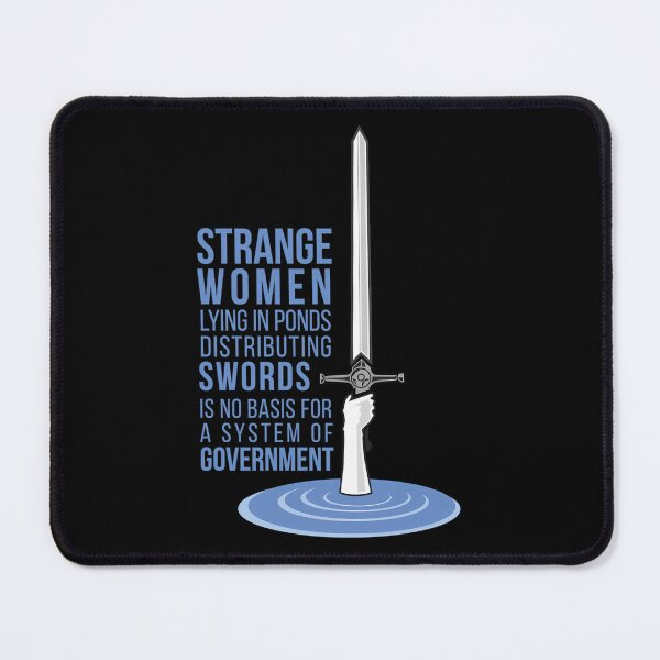Item preview, Strange-Women-Lying-In-Ponds-Distributing-Swords---Monty-Python designed and sold by mayhewen.