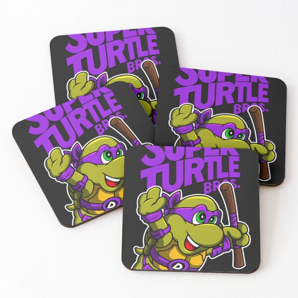 Item preview, Super Turtle Bros Donnie designed and sold by Birdhaus-Studio.