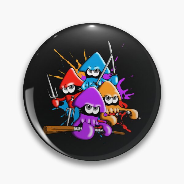 Artikelvorschau, Teenage Splatter Ninja Squids entworfen und verkauft von Birdhaus-Studio.